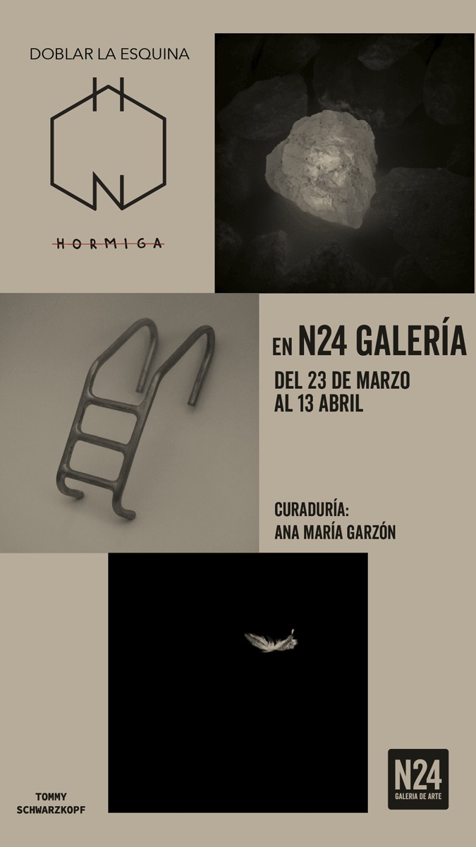 Exhibition of NHormiga, curated by Anamaría Garzón Mantilla