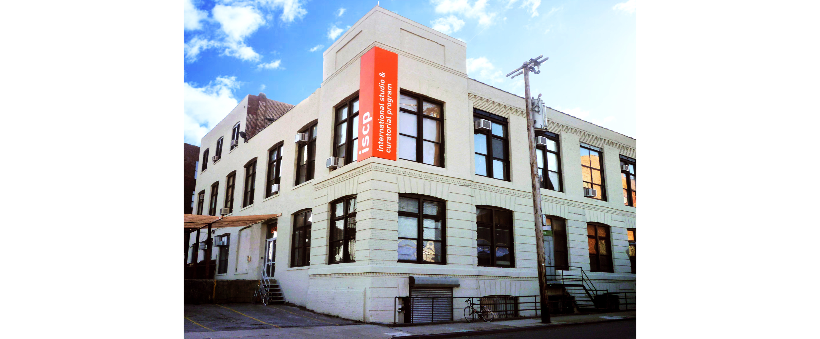 Exterior façade of ISCP's building in Brooklyn, New York